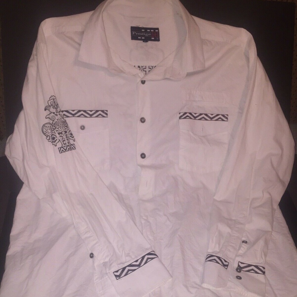 Royal PRESTIGE Men’s Long Sleeve Designer Shirt